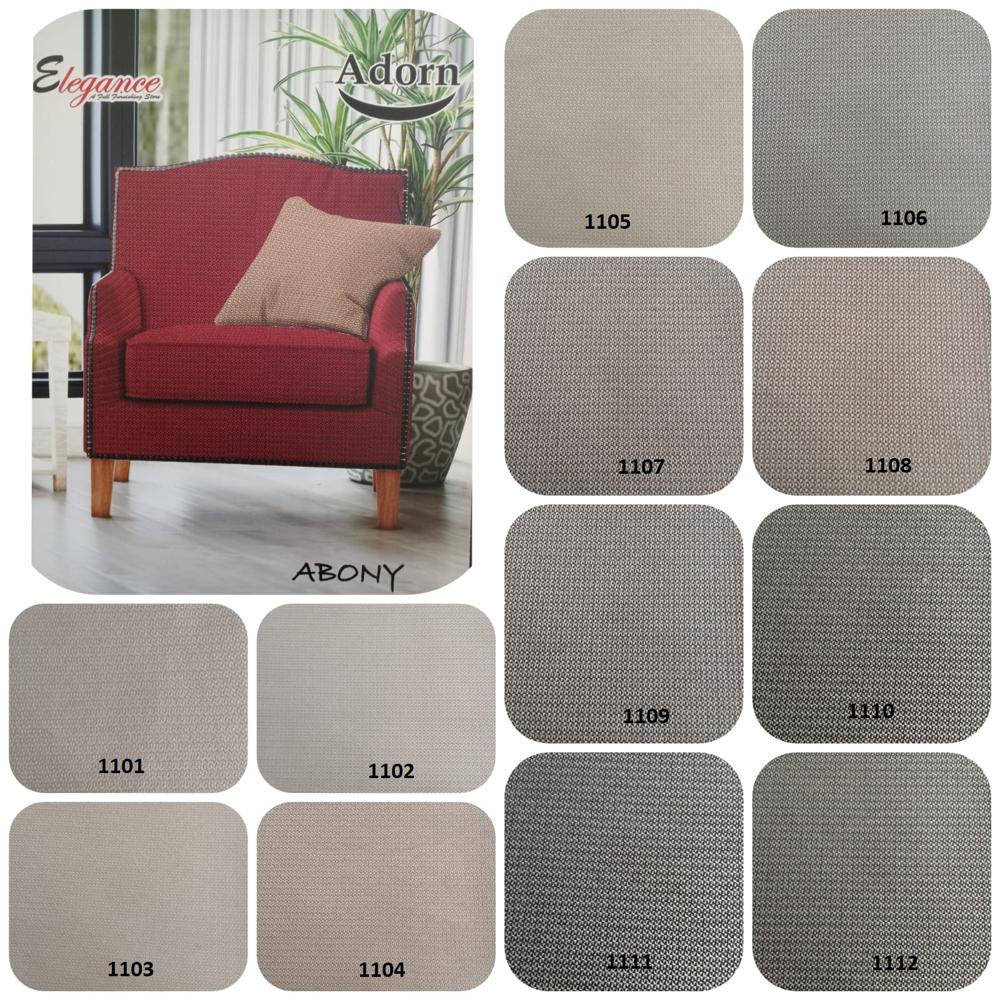 Abony  Sofa Fabric - Material: Polyester