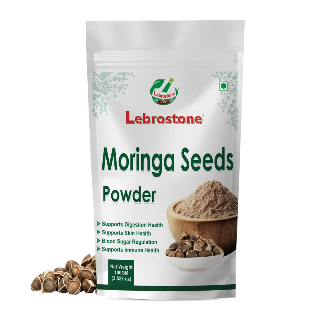 Lebrostone Moringa Seeds Powder | Energy & Stamina | Detox Support | Blood Sugar & Skin Health| 200g