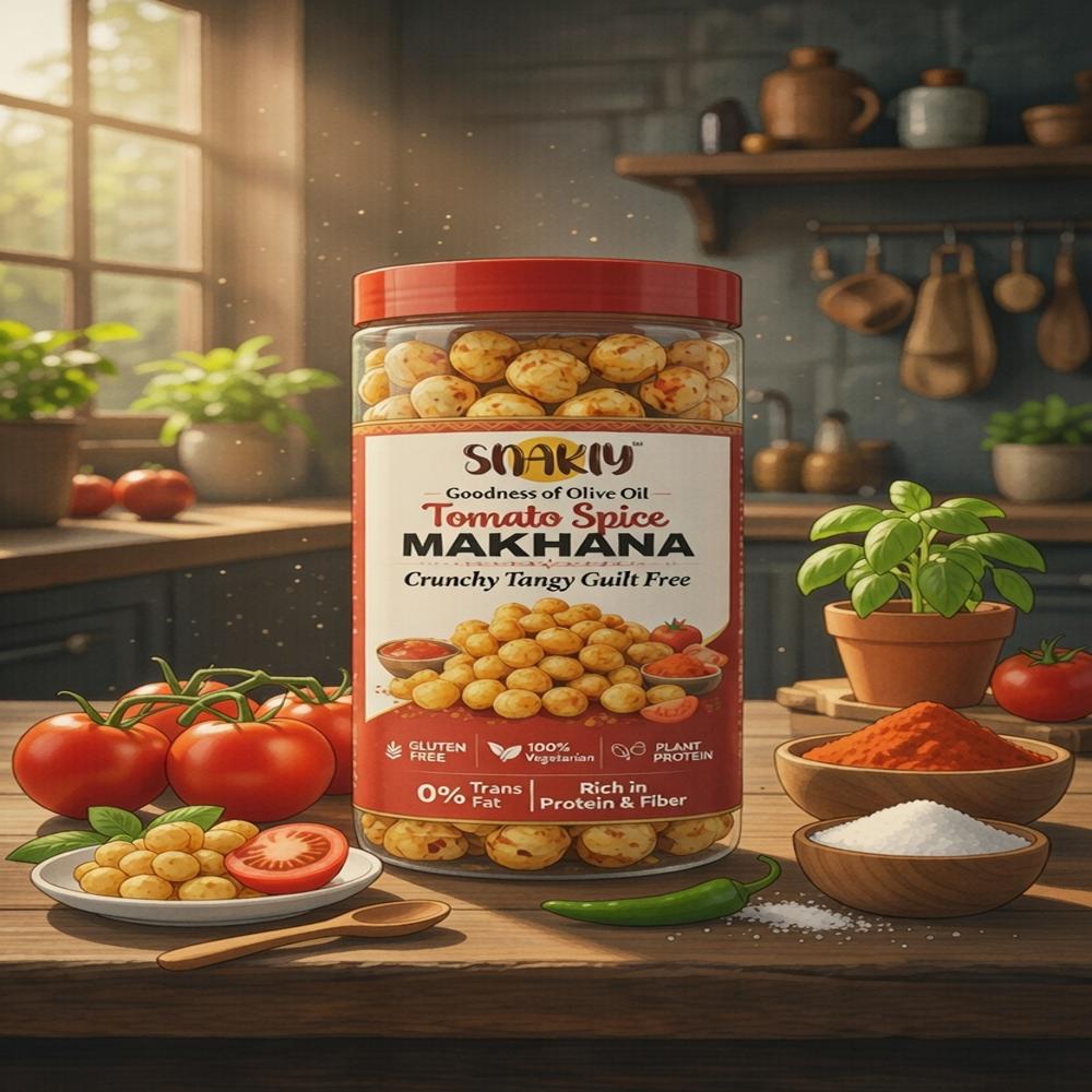 Tomato Spice Roasted Makhana