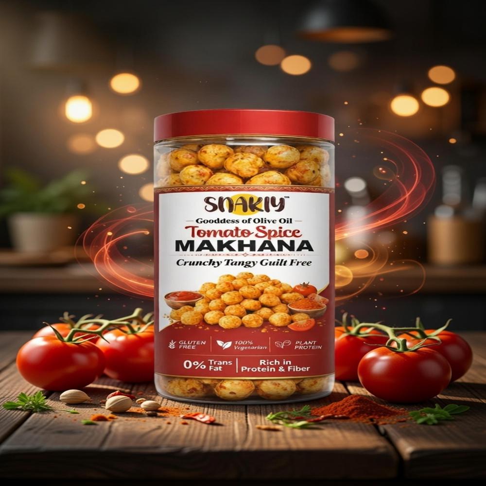 Tomato Spice Roasted Makhana