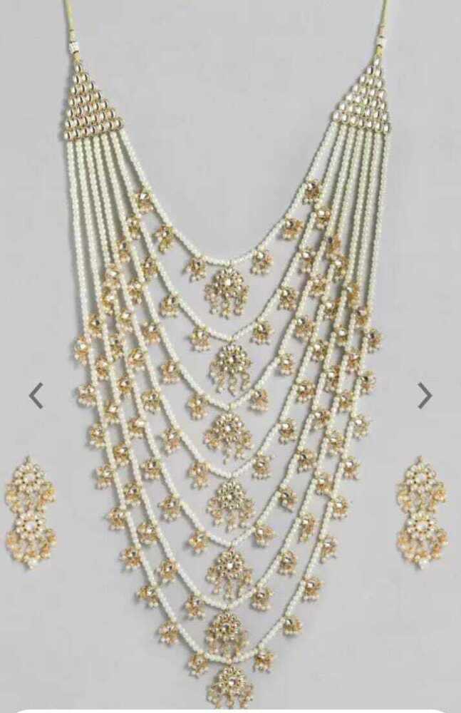 Kundan Stone And Moti Sita Necklace