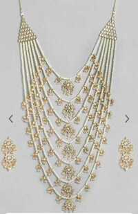 Kundan Stone And Moti Sita Necklace