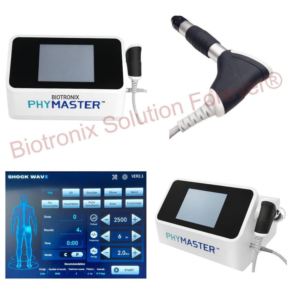 Phymaster Shockwave Professional Pain Therapy Physiotherapy Machine
