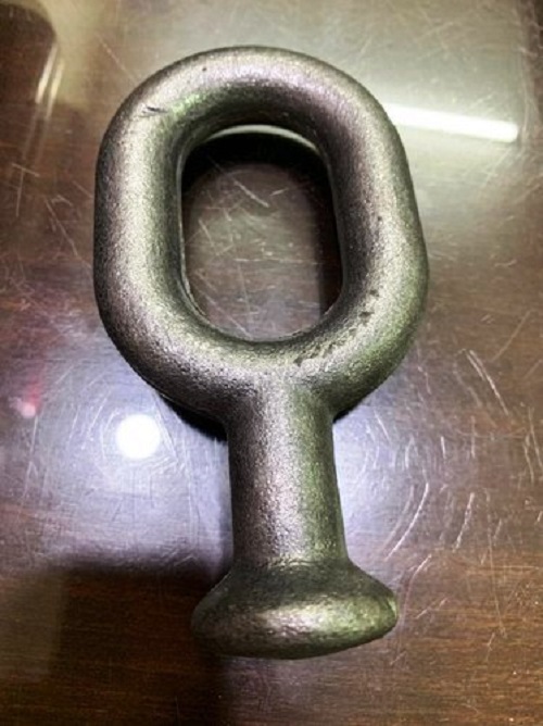 Oval Eye Nut - Stainless Steel, Silver Color | Shot Blasted Surface, Drilling Nut Type, Packaged In Loose Gunny Bag