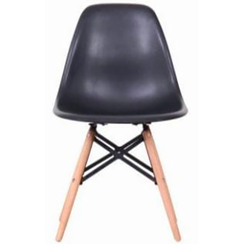 Black Canteen Chair - Assembly: No Assembly Required