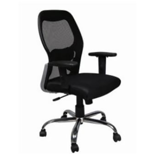 Midium Back Matrix Mesh Ergonomic Director Office Chair - Color: Black