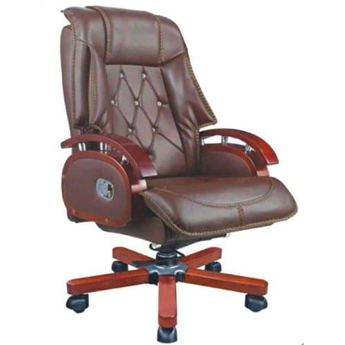 High Back Recliner Office Chair - Color: Black