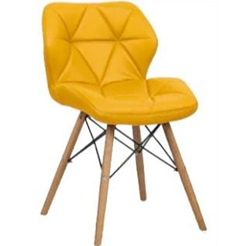 Diamond Design Cushion Cafe Chair - Brand Name: Custom/Unbranded