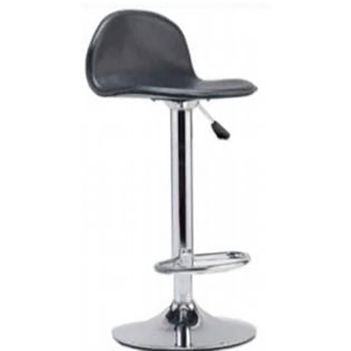 High Counter Chair - Color: Black Frame With Red Seat