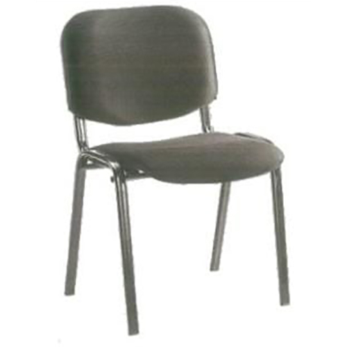 Black Cushion Visitor Chair - Assembly: No Assembly Required