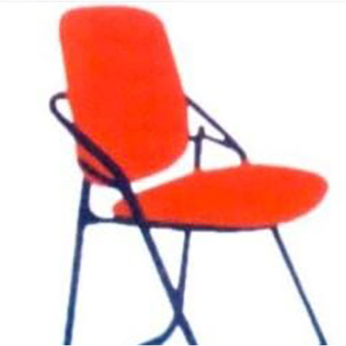 Folding Cushion Fixed Chair - Assembly: No Assembly Required