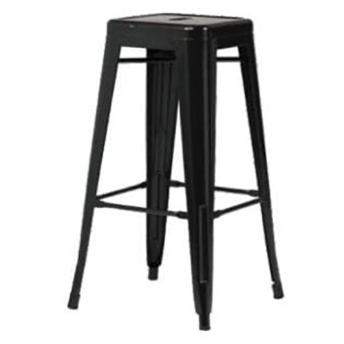Black High Counter Chair - Dimension (L*W*H): Approx. 45Cm X 45Cm X 100Cm  Centimeter (Cm)