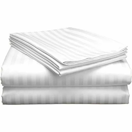 90 Inch White Bed Linen Fabric