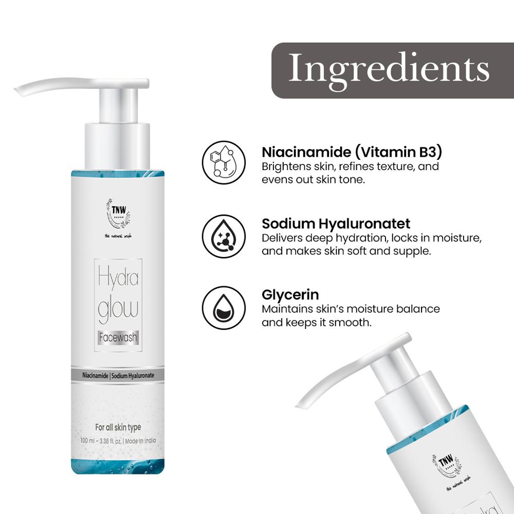 HYDRO GLOW FACEWASH 100ML