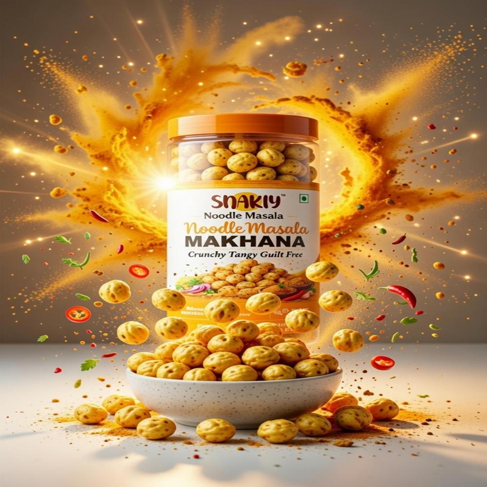 Noodles Masala Makhana