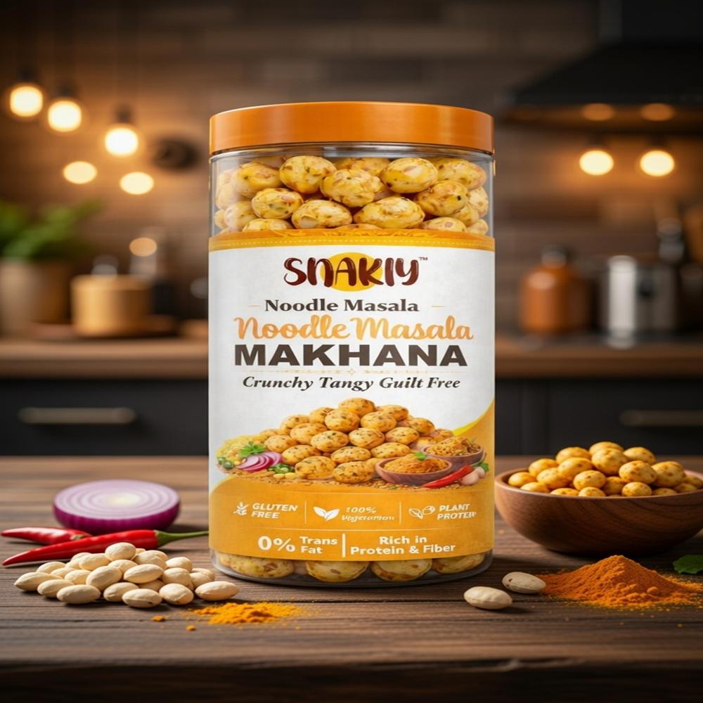 Noodles Masala Makhana