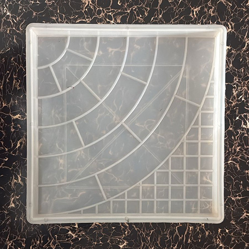 Checker Tiles Football Shape Mould