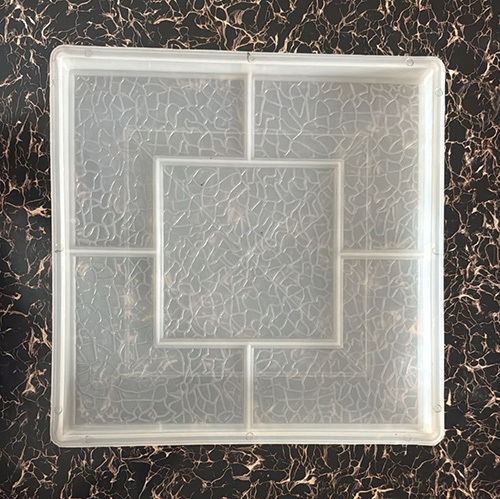 Checker Tiles Stone Shape Mould
