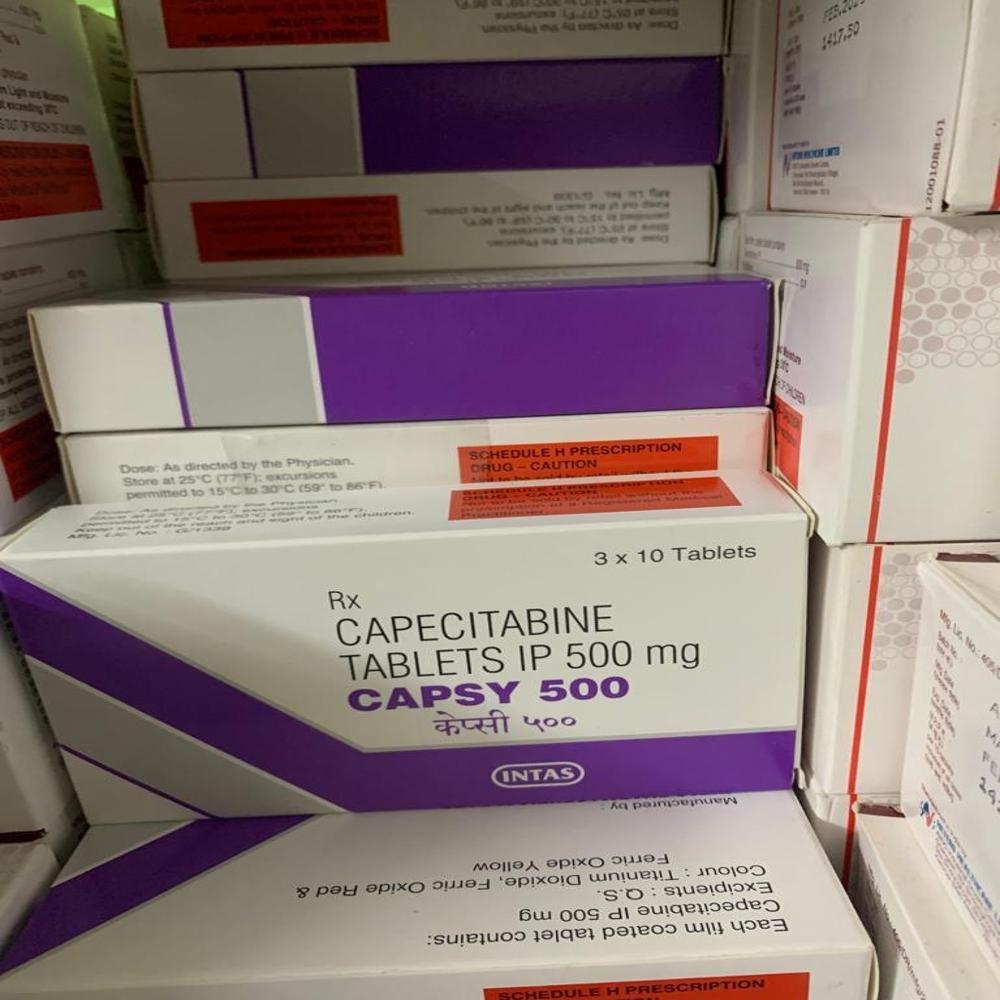 Capsy 500 Mg Capecitabine Tablet