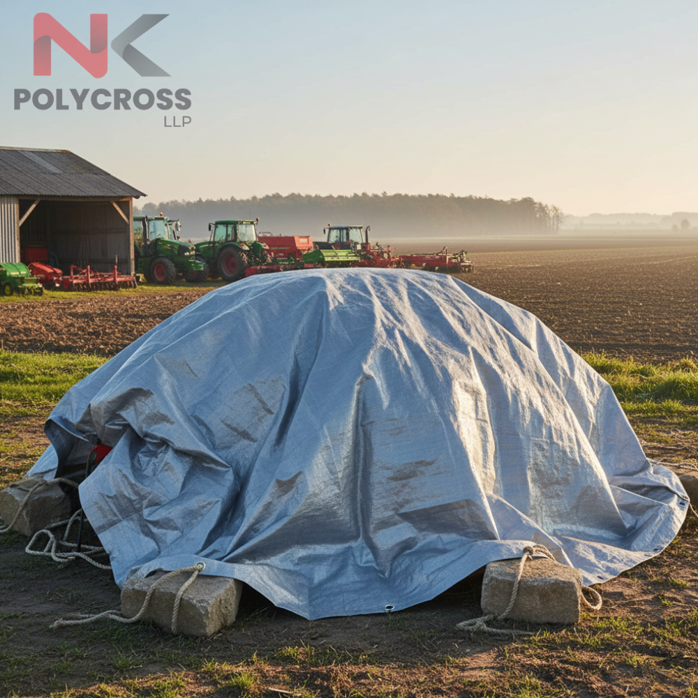 Affordable Tarpaulin - Application: Temporary Shop Cover  Construction Site Cover  Agricultural Crop Protection  Transportation Goods Covering  Industrial Storage  Warehouse & Shed Covering