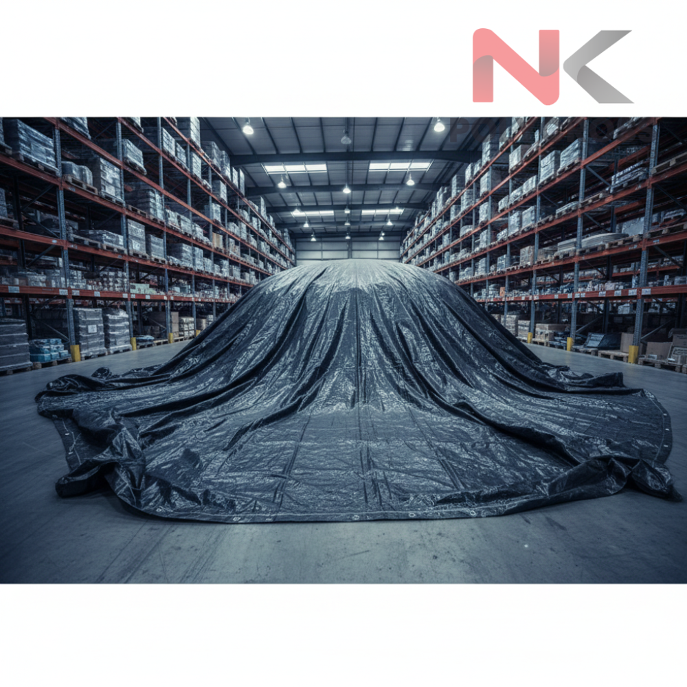 Affordable Tarpaulin - Application: Temporary Shop Cover  Construction Site Cover  Agricultural Crop Protection  Transportation Goods Covering  Industrial Storage  Warehouse & Shed Covering