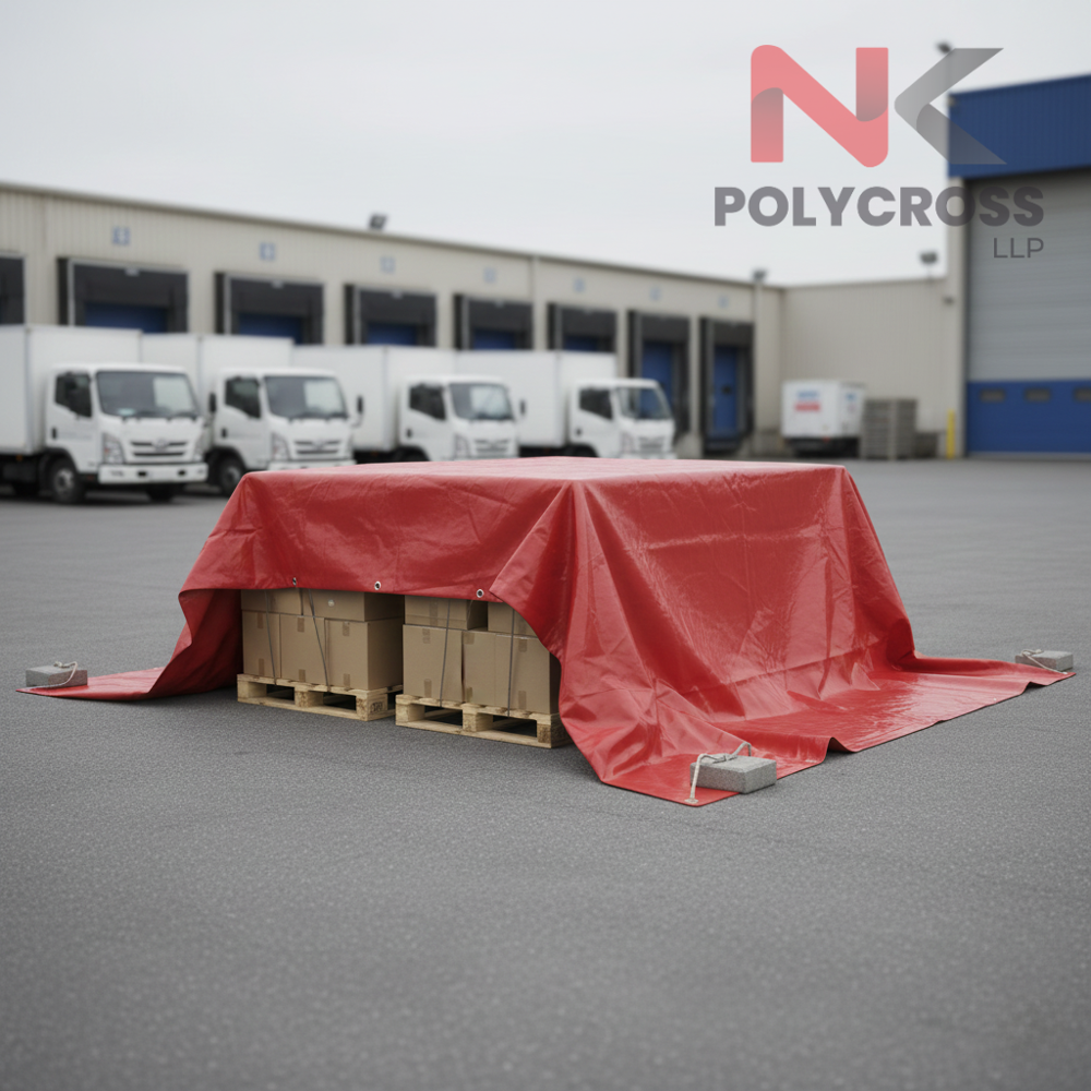Affordable Tarpaulin - Application: Temporary Shop Cover  Construction Site Cover  Agricultural Crop Protection  Transportation Goods Covering  Industrial Storage  Warehouse & Shed Covering