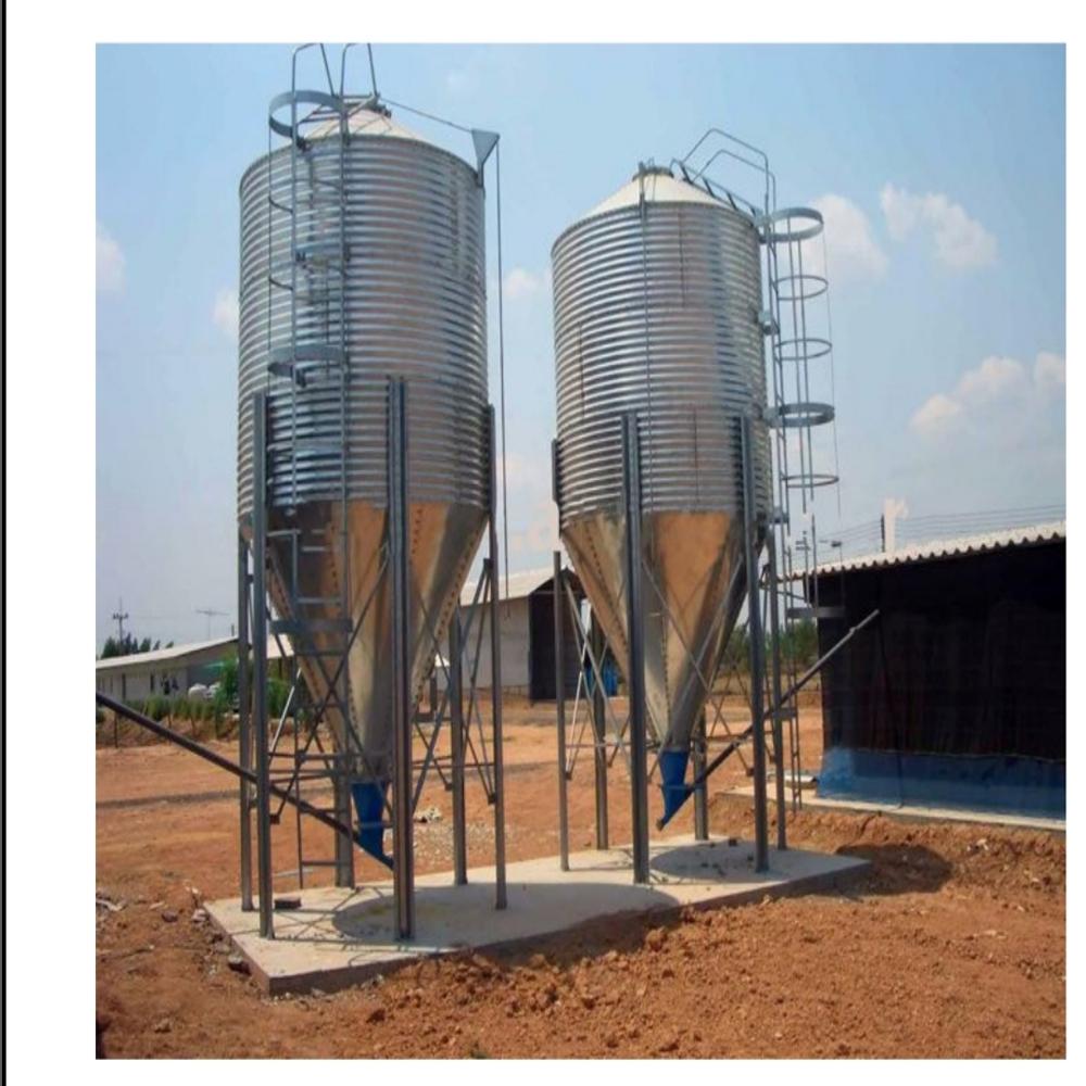 Hopper Bottom Silos - Color: As Per Requirement