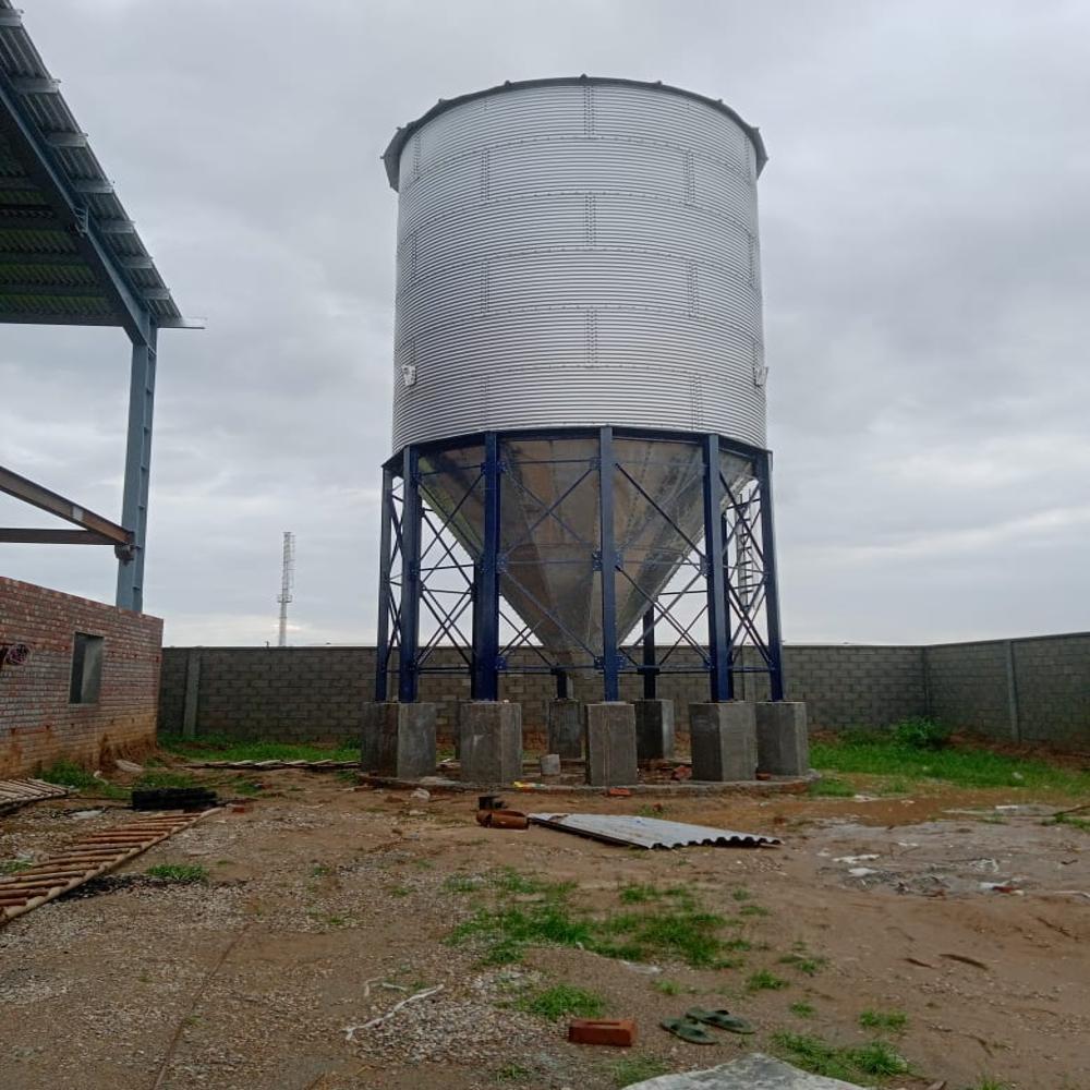 Hopper Bottom Silos - Color: As Per Requirement