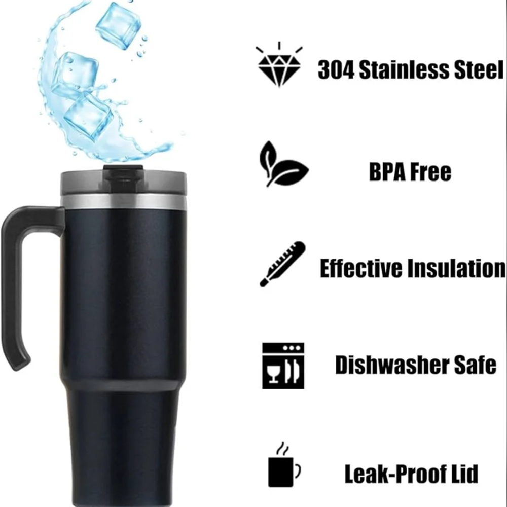 1200ml Stainless Steel Tumbler Mug