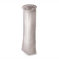 Polypropylene Filter Bag - 7 Inch, White, 1-200 Micron | Reusable, High Dirt Holding, Chemical Resistant