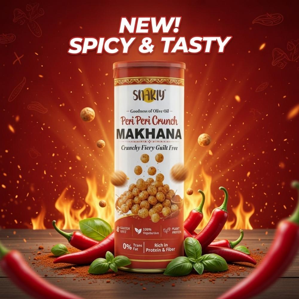 Snakiy Peri Peri Crunch 77gm Foxnut
