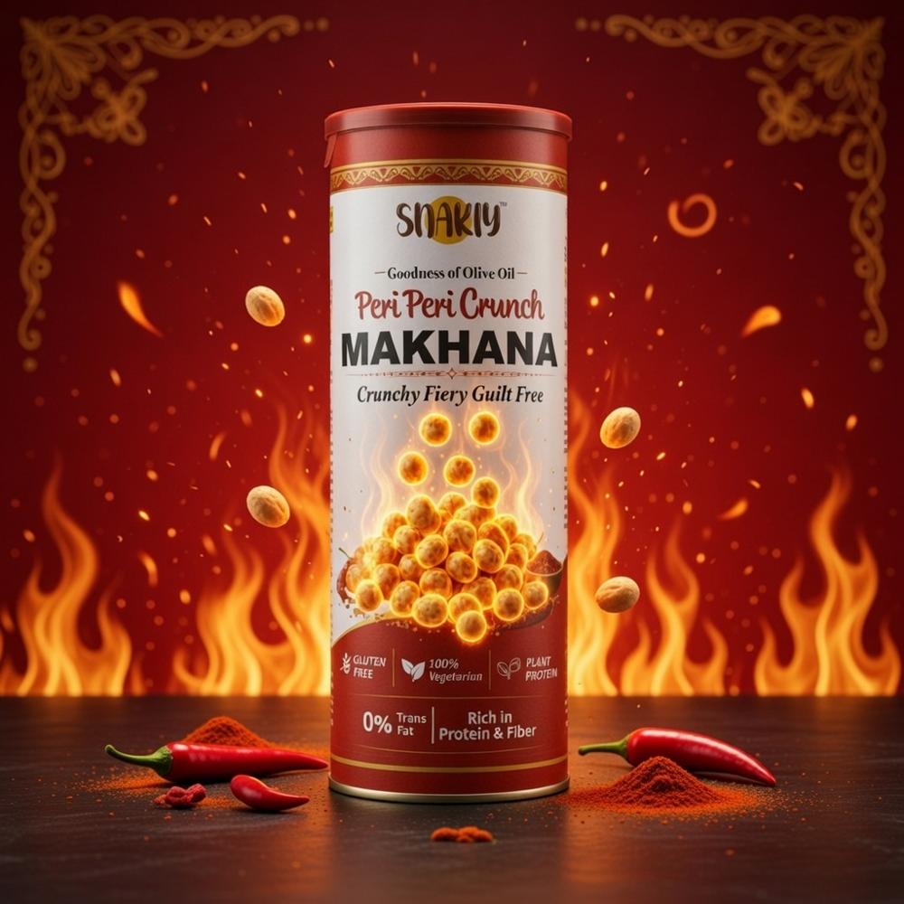 Snakiy Peri Peri Crunch 77gm Foxnut