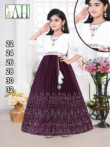 D No-9436 Gown Choli