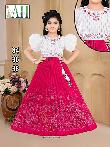 D No-9692 Gown Choli