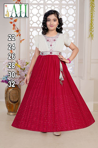 D No-92145 Gown Frock