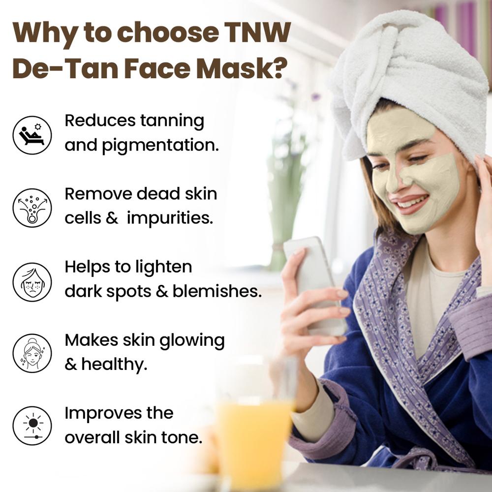 De Tan Face Pack - Characteristics: Free From Harmful Chemicals