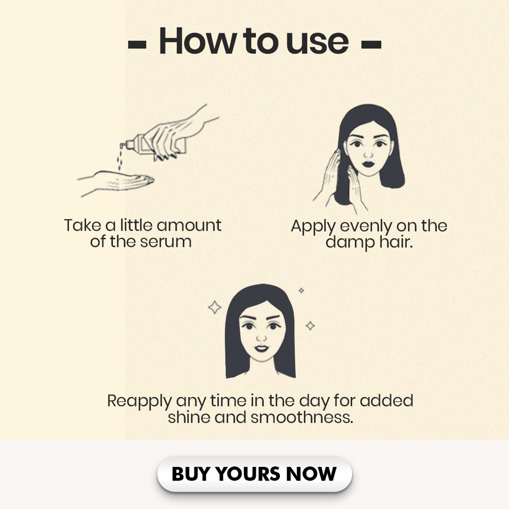 Black Seed Hair Serum- An Anti-Frizz Natural Styling Serum