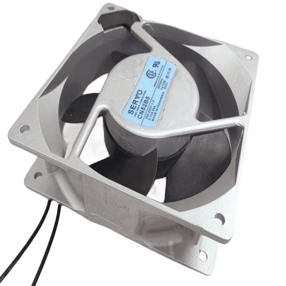 SERVO CN52B5 208-230V AC 0.11/0.09A 12038mm 14/12W 2-Wire METAL Industrial Axial Cooling Fan