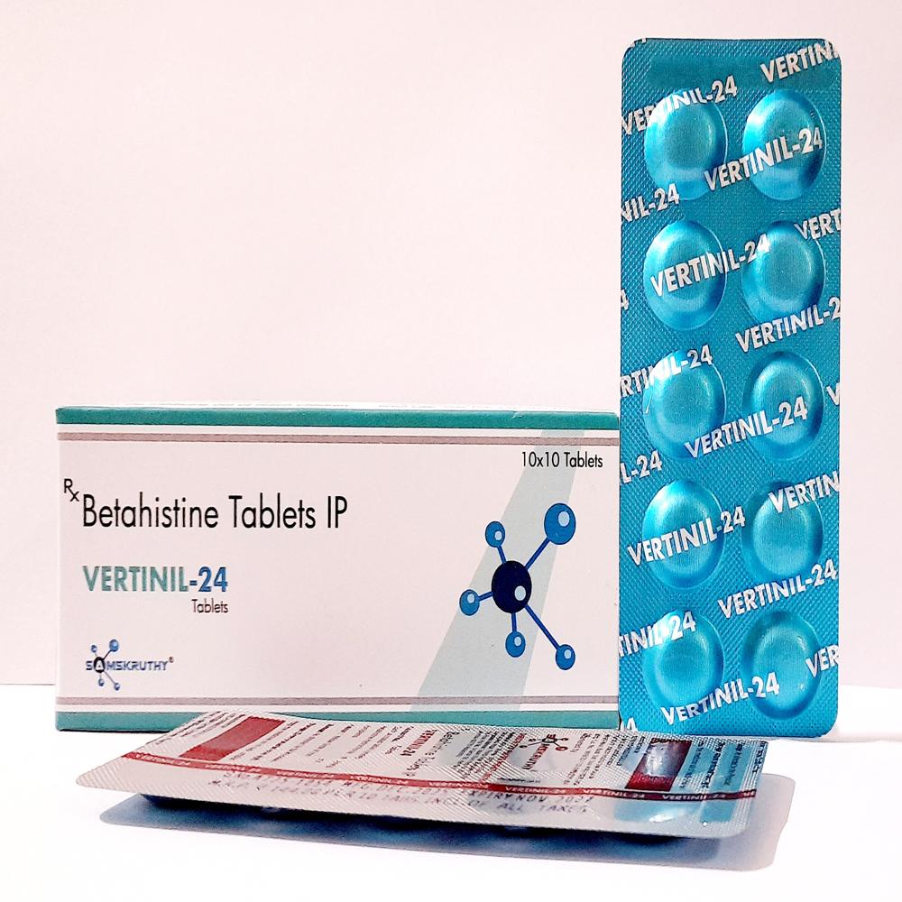 Vertinil - 24 - Physical Form: Tablets