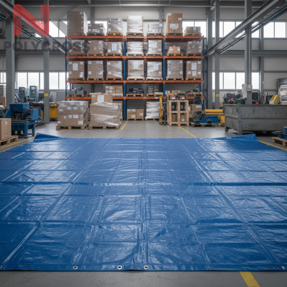 Multi-use Tarpaulin - Application: Construction Site Cover   Truck & Transport Cover   Industrial Machinery Protection   Agricultural Crop & Grain Cover   Temporary Shop & Market Shade   Roof & Terrace Leak Protection   Warehouse & Storage Cover   Camping & Outdoor Tent Use