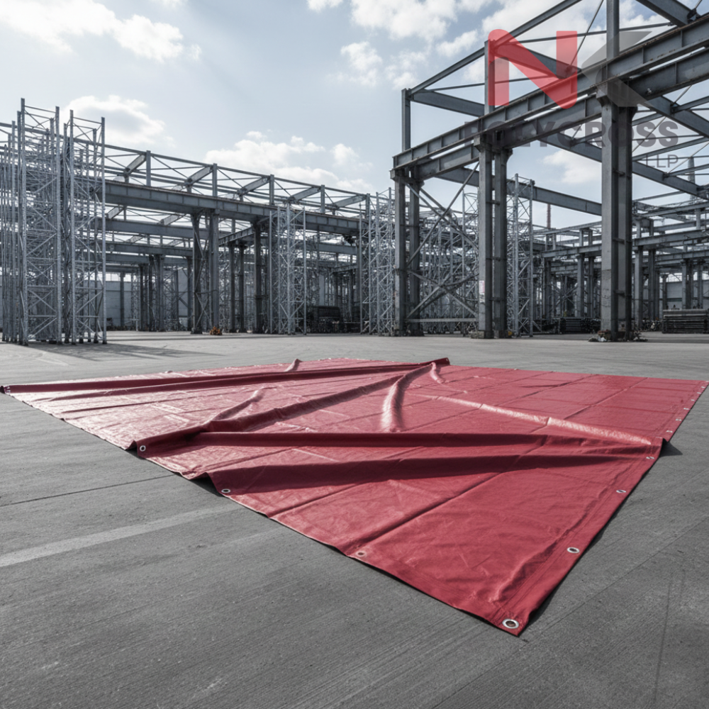 Multi-use Tarpaulin - Application: Construction Site Cover   Truck & Transport Cover   Industrial Machinery Protection   Agricultural Crop & Grain Cover   Temporary Shop & Market Shade   Roof & Terrace Leak Protection   Warehouse & Storage Cover   Camping & Outdoor Tent Use