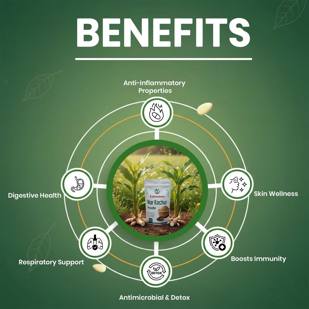 Lebrostone Nar Kachur Powder | Digestive Health | Immunity & Skin Support | Anti-Inflammatory| 100g