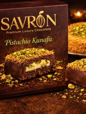 Pistachio Kunafa Chocolate