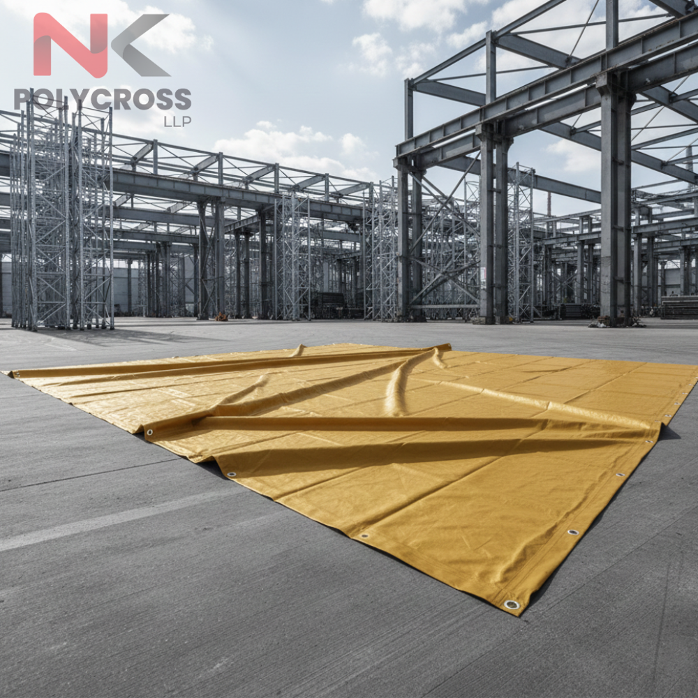 All Weather Poly Sheet - Application: Construction Site Protection Truck & Transport Cover Industrial Machinery Cover Agriculture Crop Protection Market & Temporary Shop Shade Roof & Terrace Protection Warehouse & Storage Cover Outdoor & Camping Use