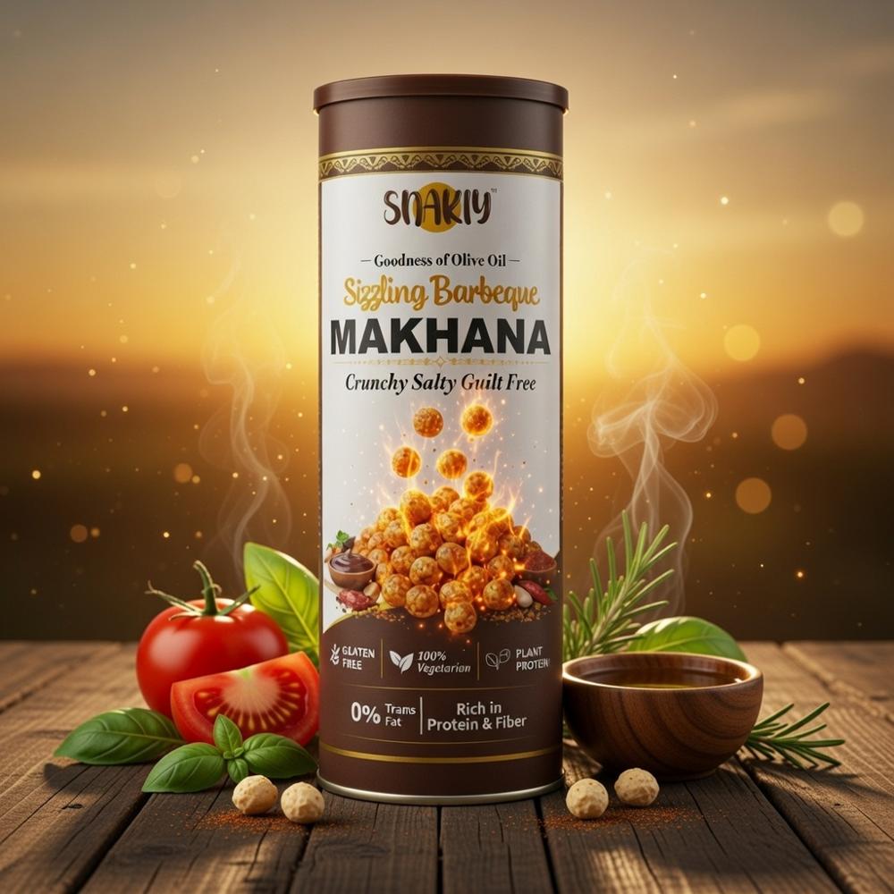 Snaiky Sizzling Barbeque Foxnut 77g