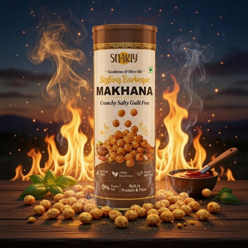 Snaiky Sizzling Barbeque Foxnut 77g