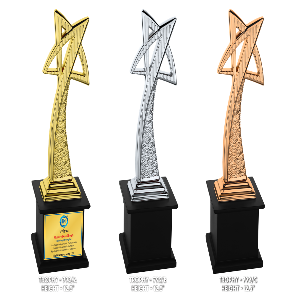 Award Trophies - Base Material: Brass