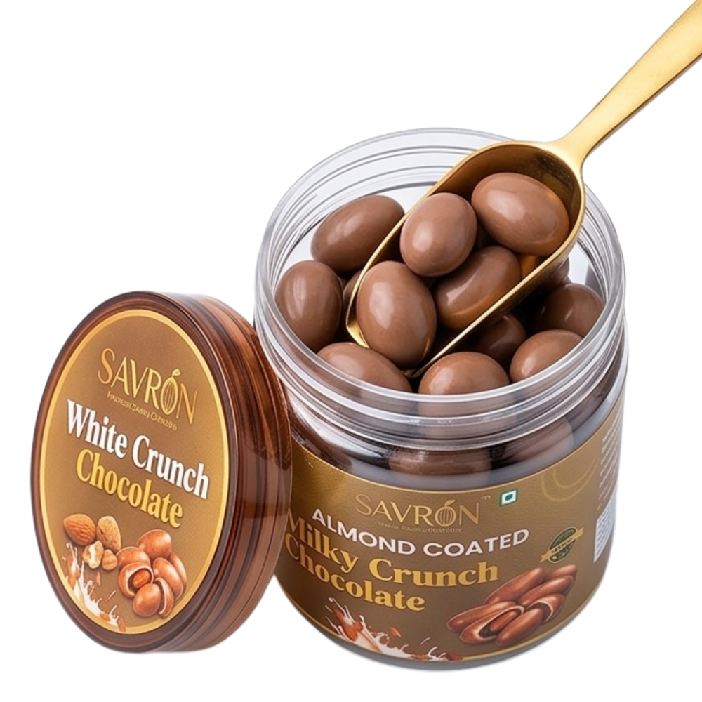Milk Crunch Almonds - Color: Chocolaty