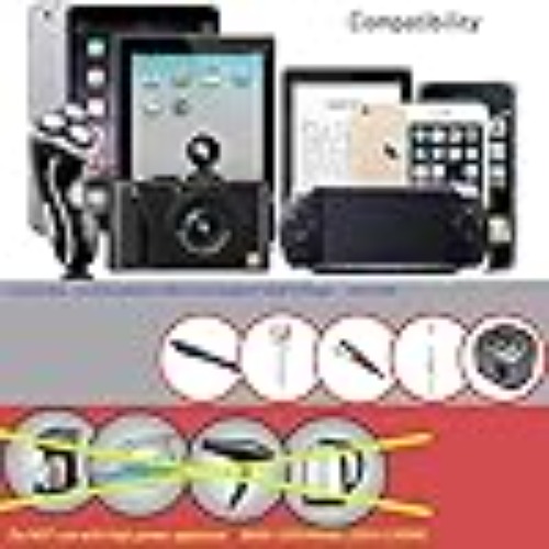 Universal All-in-One World Travel Adapter Plug with Dual USB Charging Ports and Surge Protection