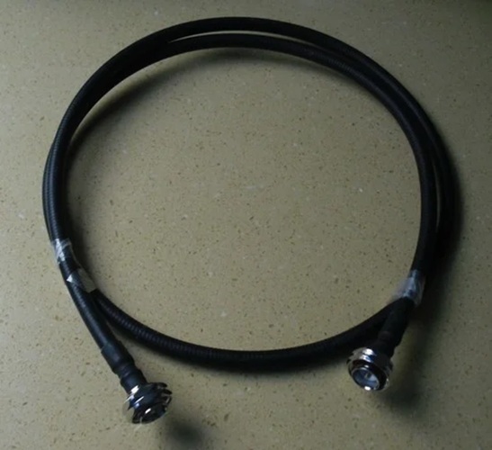DIN M to DIN M with 1/2" S.F Jumper Cable 3Mtr